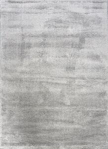 Kusový koberec Microsofty 8301 Light grey 80x150 cm