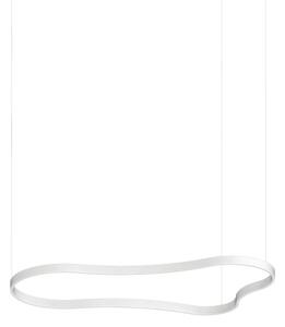 Ideal Lux Závěsné LED svítidlo WAVES, 54W, d. 155,6 cm, CRI90 Barva: Bílá