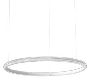Ideal Lux Závěsné LED svítidlo MIRACLE, 45W, ø 80 cm, CRI90 Barva: Bílá, Teplota světla: 3000K