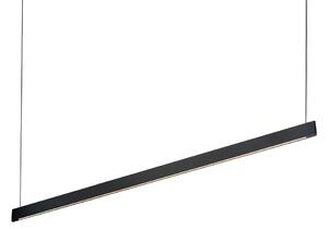 Ideal Lux Závěsné LED svítidlo DESK, 36W, d. 120 cm, CRI90 Barva: Černá