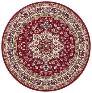 Nouristan - Hanse Home, Kruhový koberec Mirkan 104103 Red | červená Typ: kulatý 160x160 cm