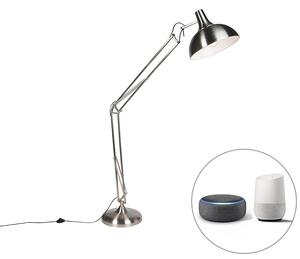 Chytrá stojací lampa ocelová včetně Wifi A60 - Hobby