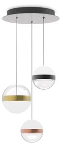 Ideal Lux Závěsné LED svítidlo GALAXY, 29W, ø 25 cm, CRI80