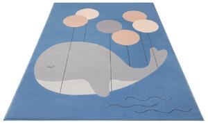 Hanse Home Collection koberce Dětský koberec Adventures 104551 Sky-blue - 80x150 cm