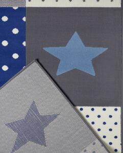 Hanse Home Collection koberce Dětský koberec Adventures 104569 Grey/blue - 80x150 cm