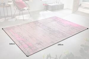 Designový koberec Rowan 240 x 160 cm béžovo-růžový