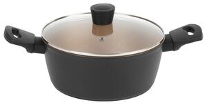 Russell Hobbs Hliníkový hrnec Opulence Collection, černý/zlatý (24 cm) (100350903002)