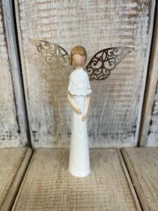 Anděl s kovovými křídly -malý