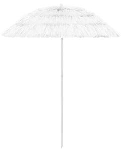 Plážový slunečník Hawaii bílý 180 cm