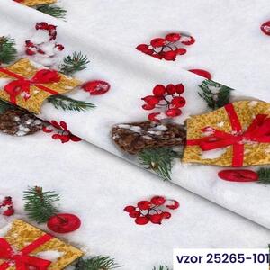Vánoční role dekorační látky 150 25265-101 Soft