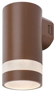Rabalux 77211 - LED Ven. nástěnné svítidlo URFA LINE LED/9W/230V IP65 hnědá