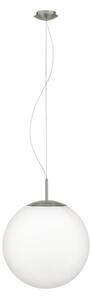 Eglo 63271 - Lustr na lanku PIEDALE 1xE27/60W/230V pr. 43 cm matný chrom