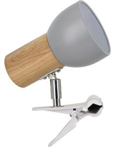 Spot-Light 2224174WKC - Lampa s klipem SVENDA 1xE27/60W/230V