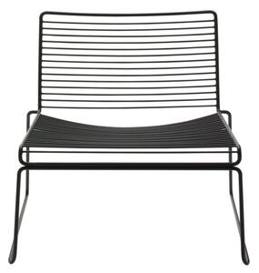 HAY Křeslo Hee Lounge Chair, black