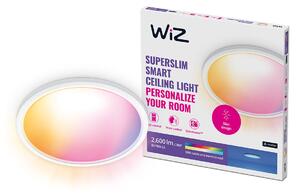 WiZ SuperSlim přisazené LED svítidlo 22W 2600lm 2700-6500K RGB IP20 42cm, bílé