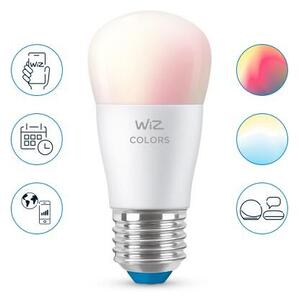 WiZ LED žárovka E27 P45 4,9W (40W) 470lm 2200-6500K RGB IP20, stmívatelná