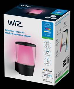 WiZ Elpas venkovní nástěnné LED svítidlo 8,5W 650lm 2700-5000K RGB IP44, černé