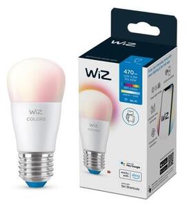 WiZ LED žárovka E27 P45 4,9W (40W) 470lm 2200-6500K RGB IP20, stmívatelná