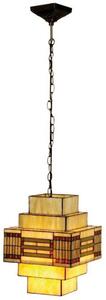 Clayre eff Závěsná lampa Tiffany ART DECO