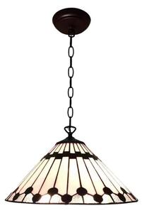 Clayre eff Závěsná lampa Tiffany MANHATTAN CHIQUE Clayre & Eef 5LL-6176