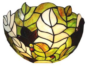 Clayre eff Nástěnná lampa Tiffany FLOWERS Clayre & Eef 5LL-6149