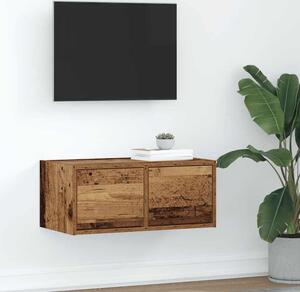 VidaXL TV skříňka 60x31x25,5 cm kompozitní dřevo [861506] Barva: Staré dřevo