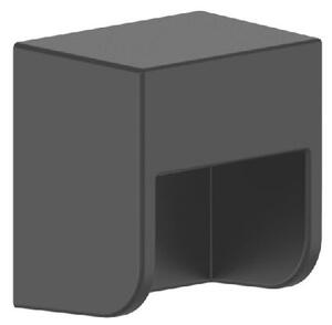 Grits GardenLink venkovní nízkonapětové nástěnné svítidlo 1x LED 1,5W 180lm 2700K 24V IP44, černé