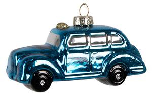 Clayre eff Skleněná vánoční ozdoba CAR Clayre & Eef 6GL4328