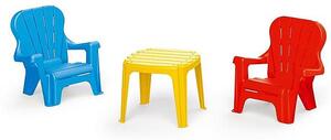Zahradní nábytek dětský plastový barevný