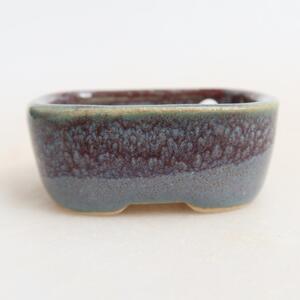 E-bonsai Keramická bonsai miska 4 x 3,5 x 2 cm šedá