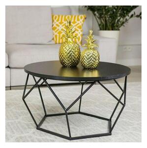 Konferenční stolek DIAMOND 70 cm černá