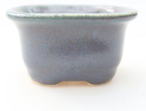 E-bonsai Keramická bonsai miska 6 x 5 x 3 cm šedá