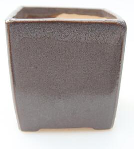 E-bonsai Keramická bonsai miska 5 x 5 x 5 cm šedá