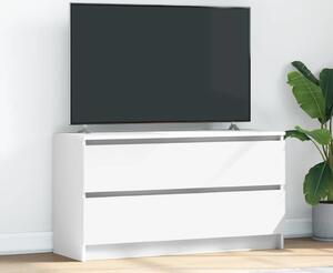 VidaXL TV skříňka 100x35x54 cm kompozitní dřevo [861808] Barva: Bílá