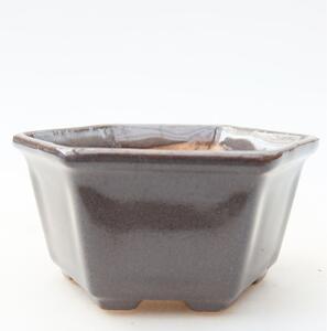 E-bonsai Keramická bonsai miska 8 x 7 x 4 cm šedá