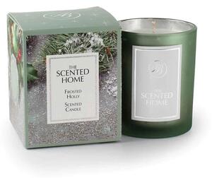 Ashleigh & Burwood Vánoční vonná svíčka THE SCENTED HOME - Frosted Holly 170 g