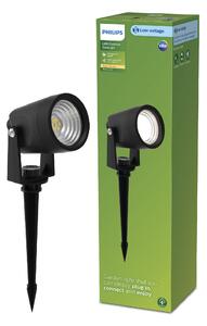Reuel GardenLink venkovní zapichovací LED reflektor Low Voltage 1,5W 180lm 2700K 24V IP44, černé