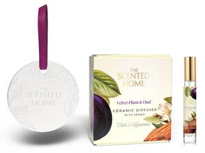 Ashleigh & Burwood Keramický pomander s esencí VELVET PLUM & OUD