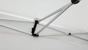 Nůžkový Párty stan 3x3m ALU Standard 4ks plné bočnice barva Bílá