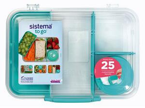 Krabička na jídlo Sistema Create To Go 1,48l Barva: minty teal