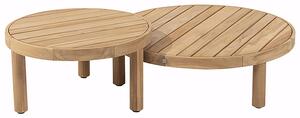 4Seasons Outdoor designové zahradní konferenční stoly Finn Round Coffe Table (průměr 60 cm)