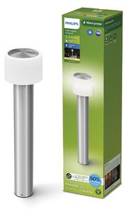 Otis UltraEfficient venkovní sloupkové LED svítidlo 4,3W 800lm 2700K IP44 60cm, nerezové