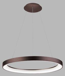 Led2 Závěsné LED svítidlo BELLA SLIM P-Z ø 78 cm Barva: Kávová, Teplota světla: 2700K/3000K/4000K, Stmívání, řízení: TRIAC (lze použít i bez stmívání)