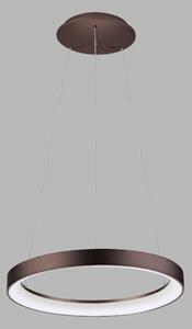 Led2 Závěsné LED svítidlo BELLA SLIM P-Z ø 48 cm Barva: Kávová, Teplota světla: 2700K/3000K/4000K, Stmívání, řízení: ON/OFF (bez stmívání)