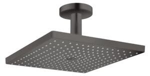 Hlavová sprcha Hansgrohe Raindance strop včetně sprchového ramena kartáčovaný černý chrom 26250340