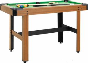 VidaXL Kulečníkový stůl 122 x 61 x 76 cm hnědý [91948]