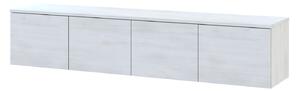 TV stolek Levía bílý strom 4dv 160x35x33