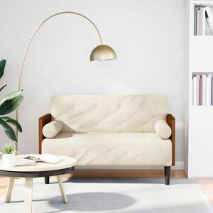 VidaXL Pohovka Loveseat s podhlavníkem, 110 cm, lněná [4100606]