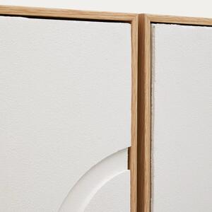 Set dvou abstraktních obrazů Kave Home Sefri 40 x 30 cm