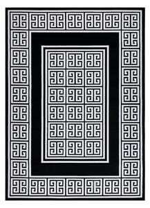 Kusový koberec Gloss 6776 85 greek black/ivory 120x170 cm
